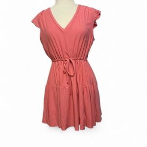 Beyond Yoga Coral Mini Dress